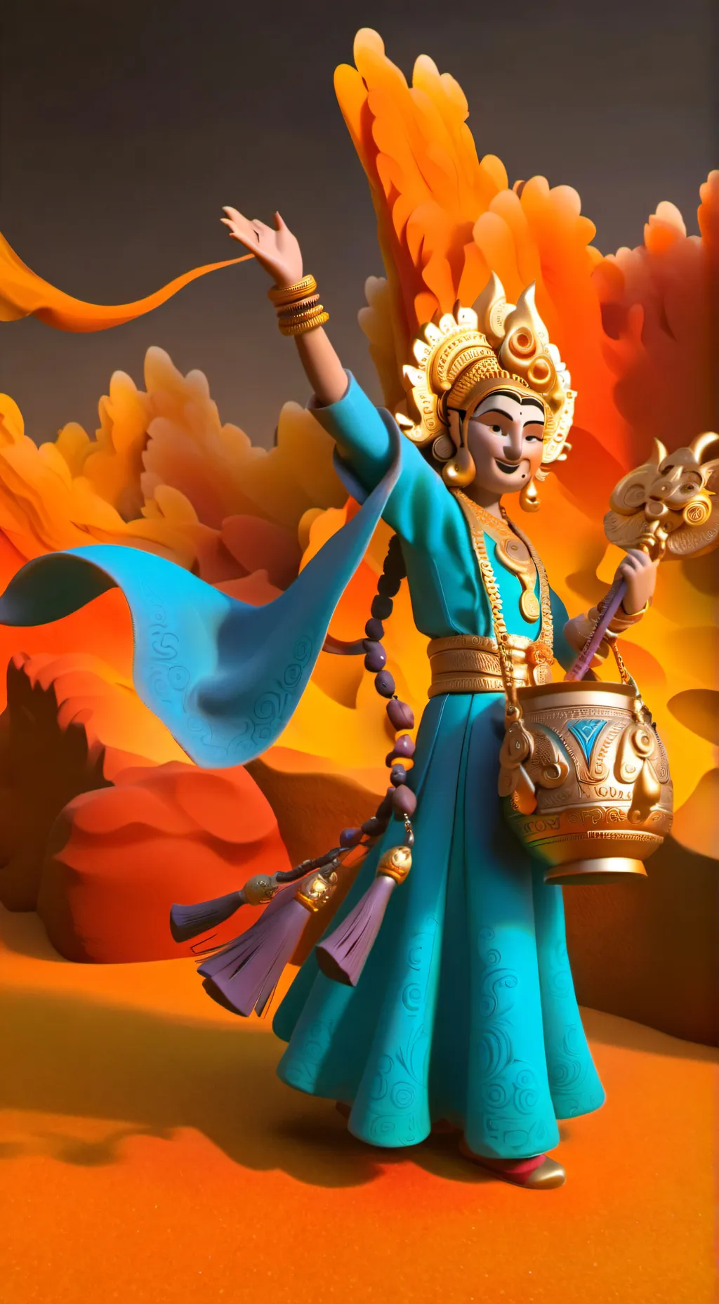 ai character: Lucy Gomez background