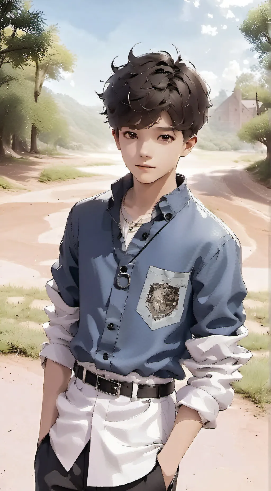ai character: Dylan  background