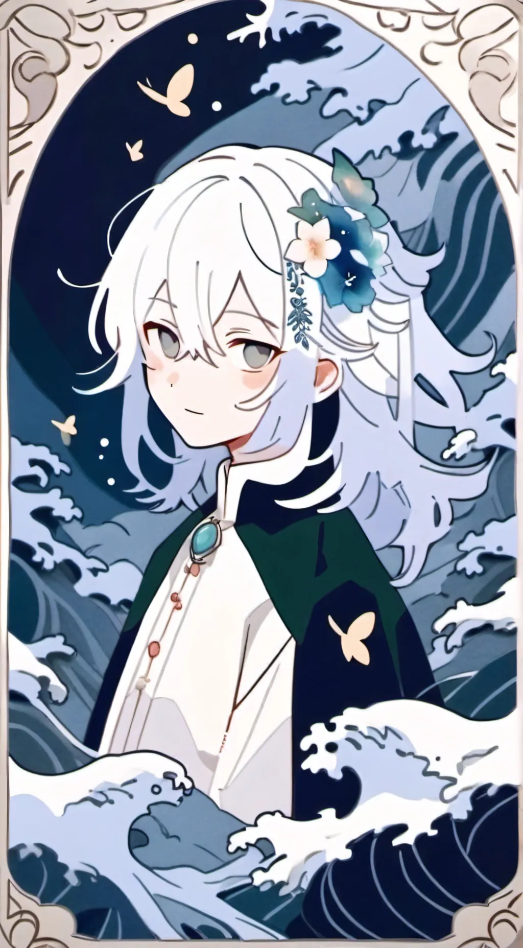 ai character: Ashley background