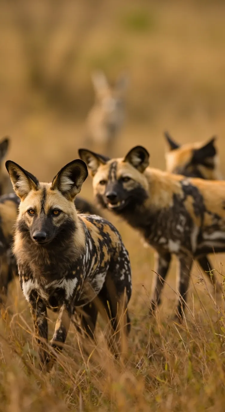 ai character: Savannah fox background