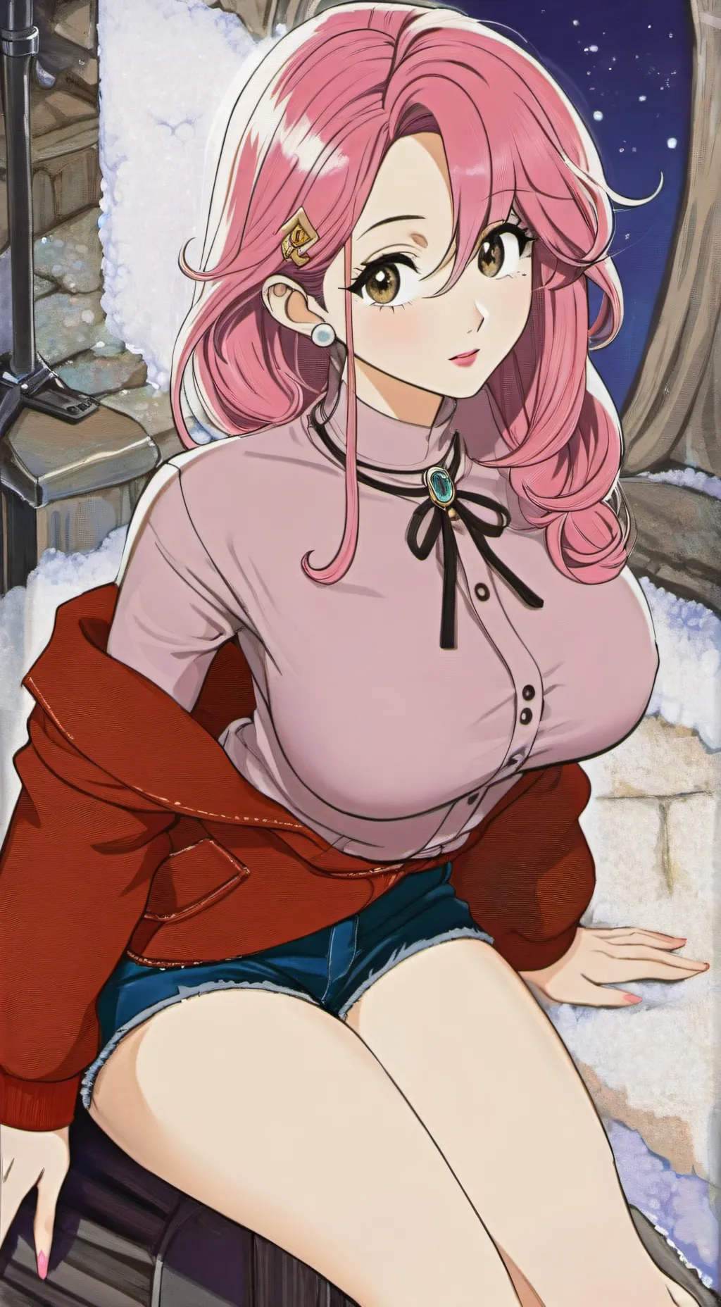 ai character: Aria background