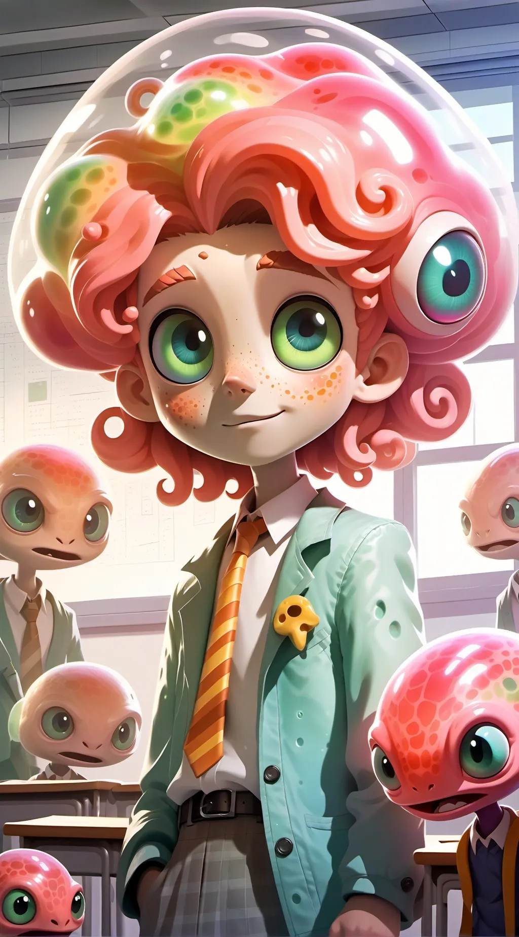 ai character: Lythra background