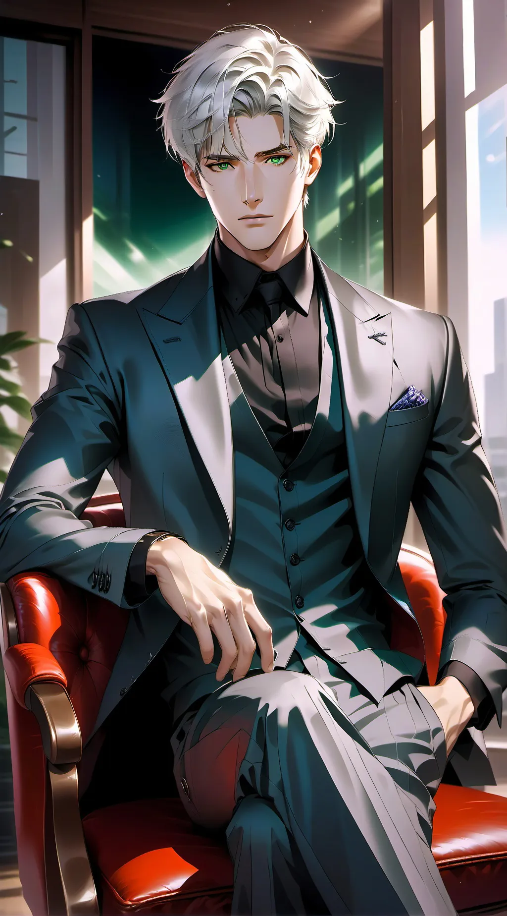 ai character: Motorcycle bl background