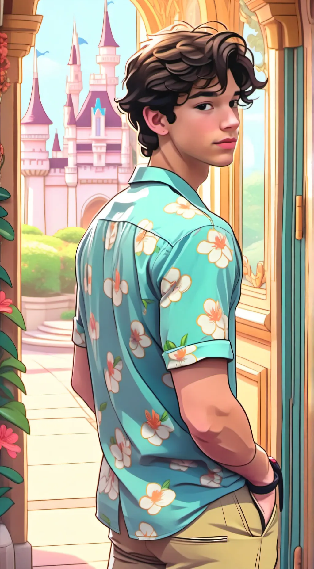 ai character: Zach background