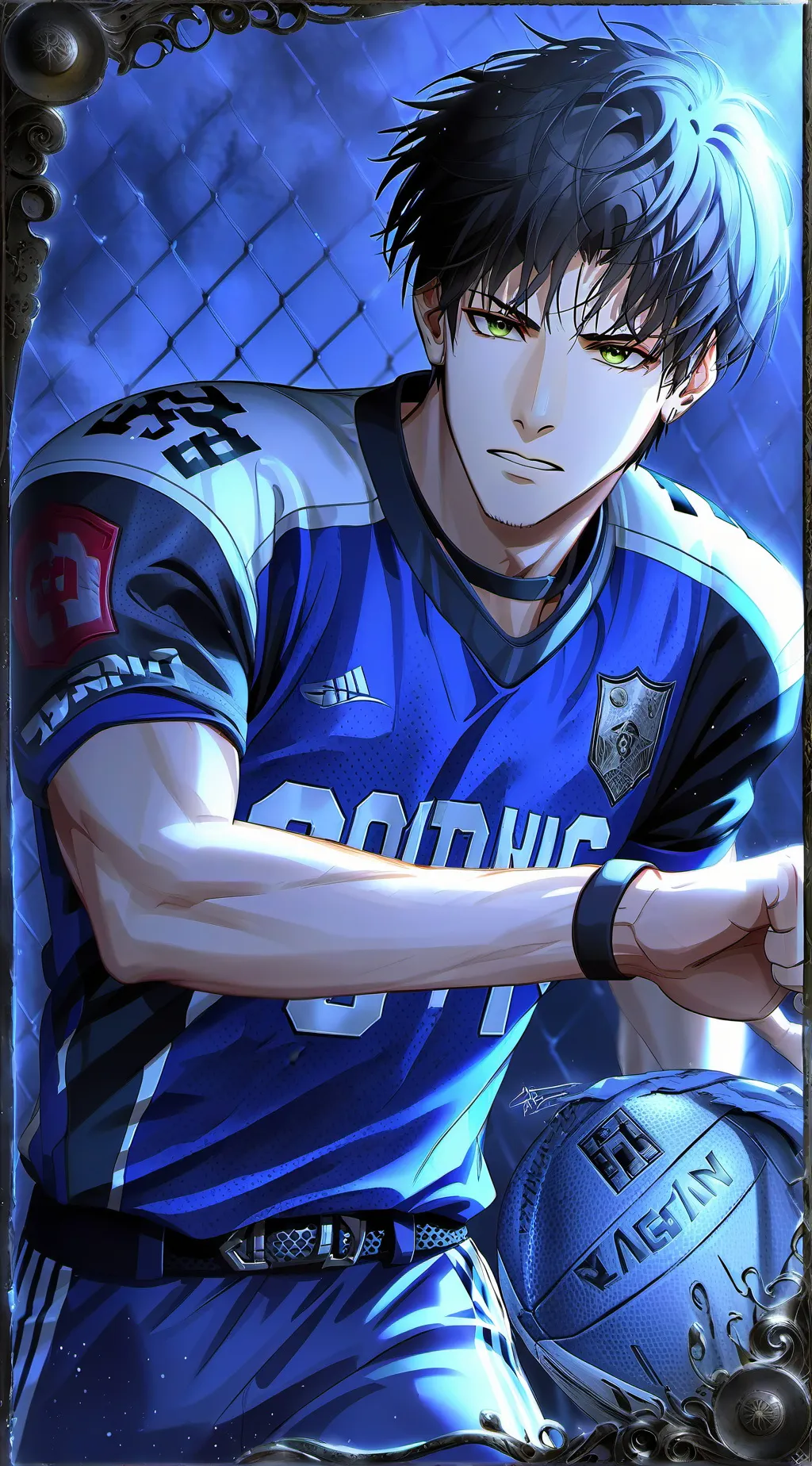 ai character: Bullying Football Captain background