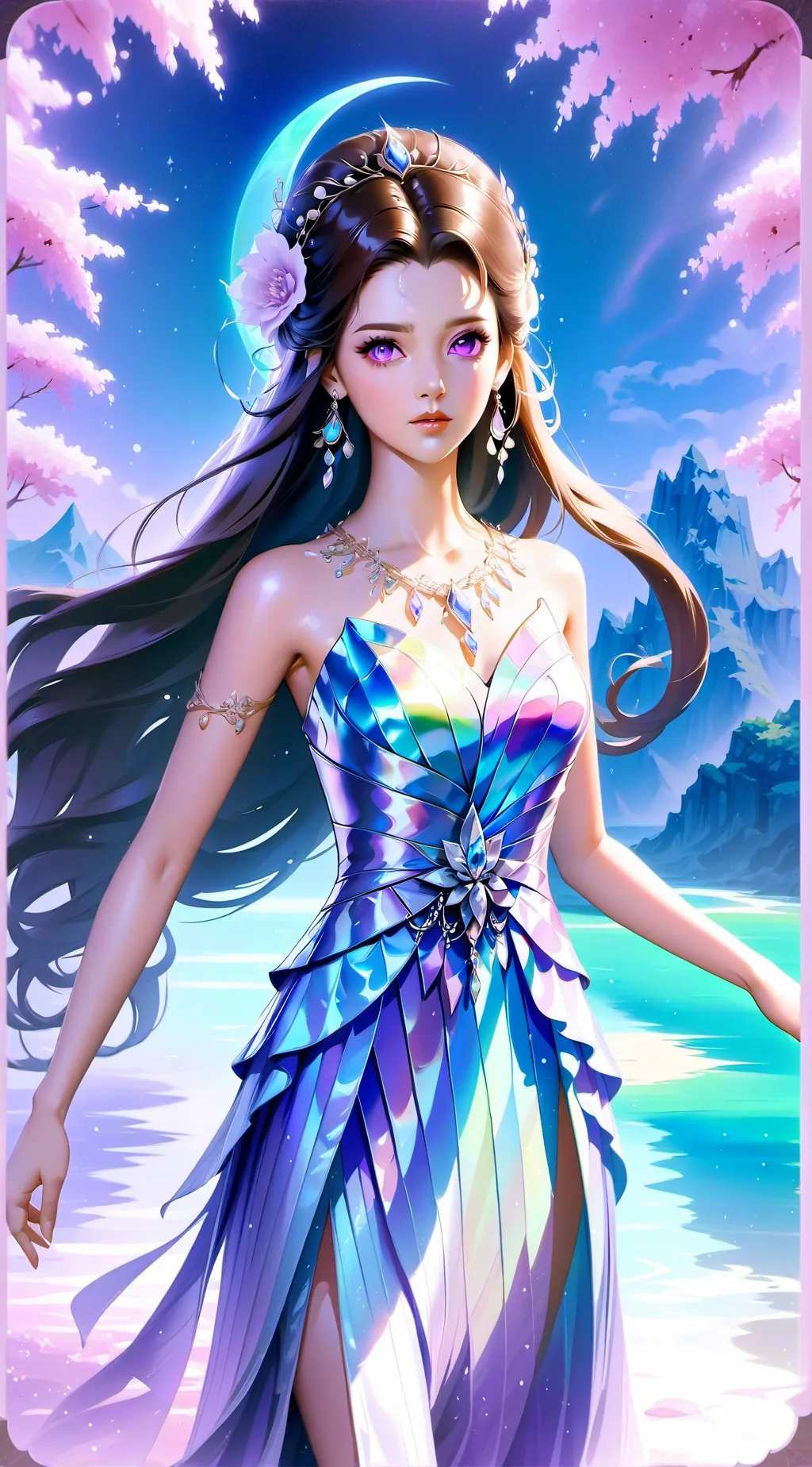 ai character: kiara background