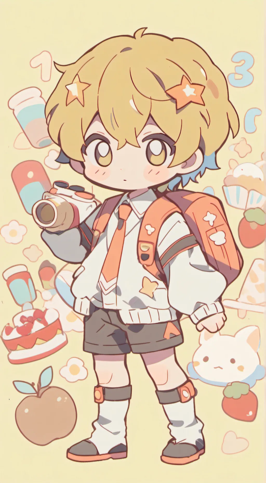 ai character: SKZ FAM REMAKE 3 background