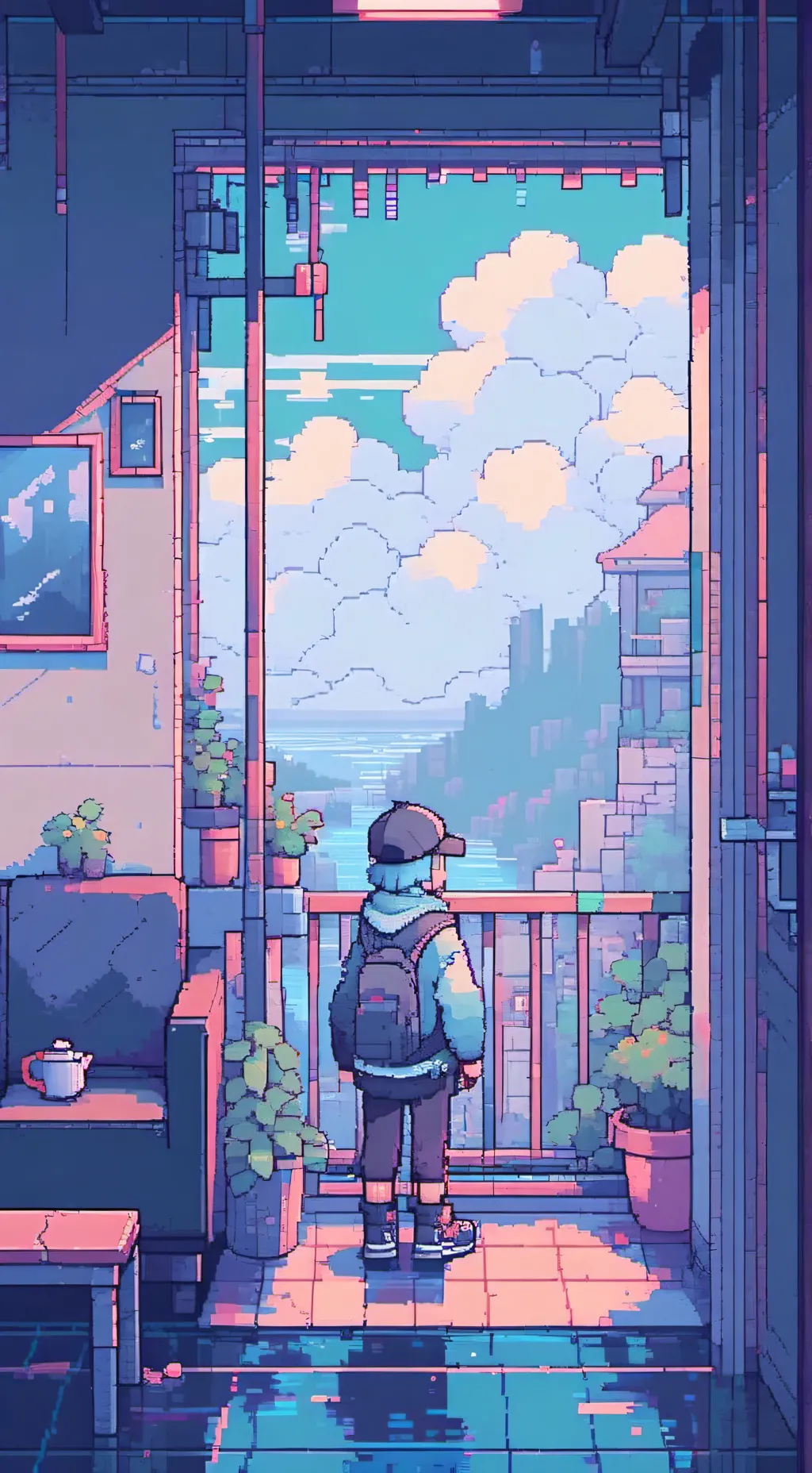 ai character: Smiling critters11 background