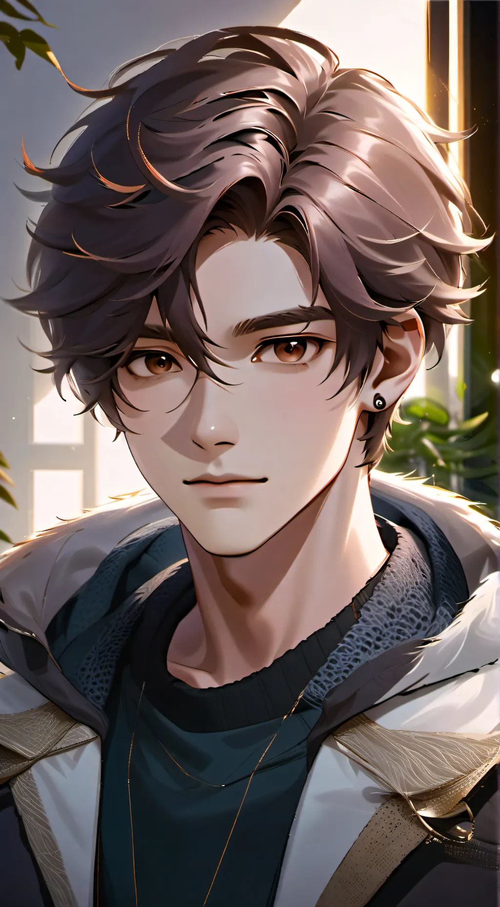 ai character: Liam is gay background