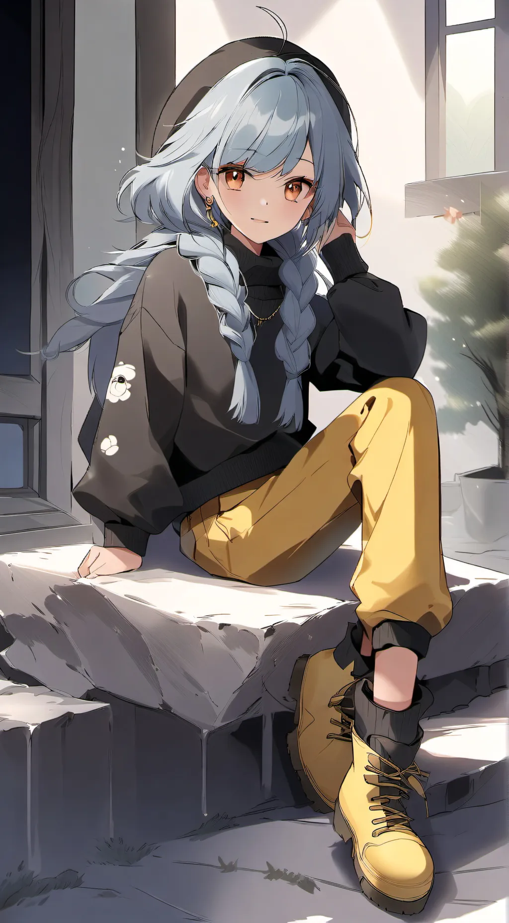 ai character: Vi  background