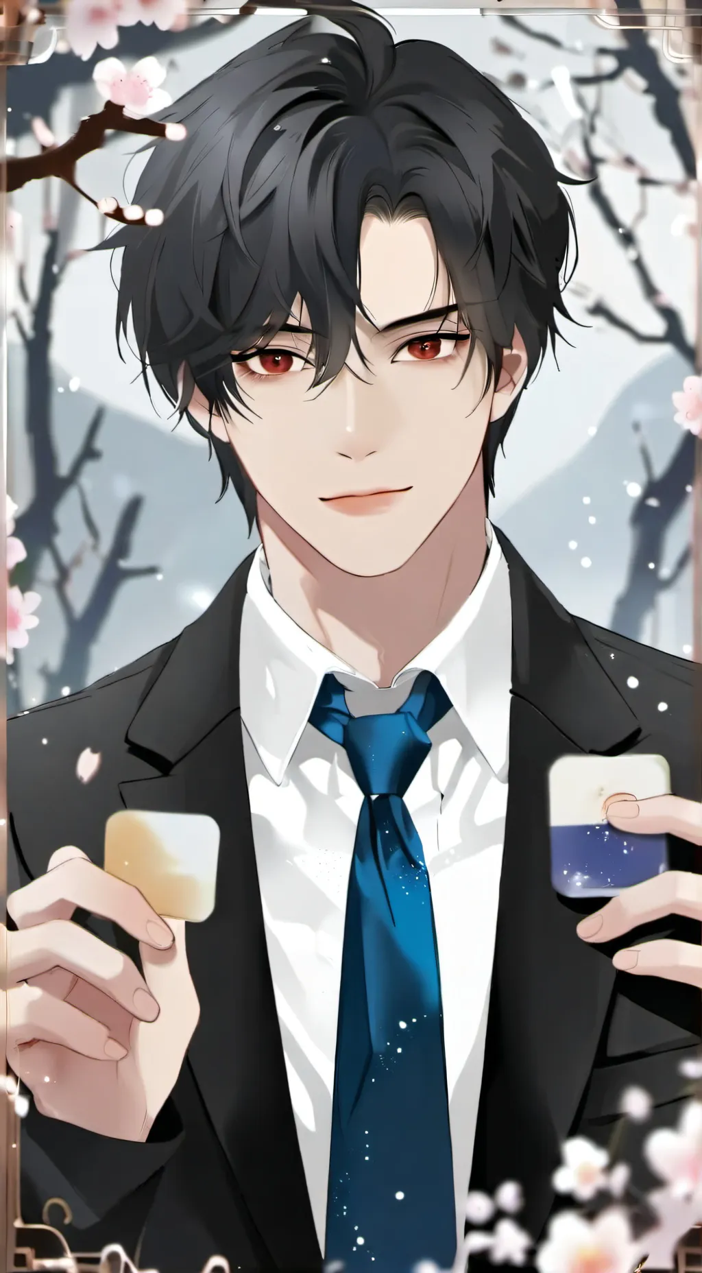 ai character: Ur bf 🎀 background