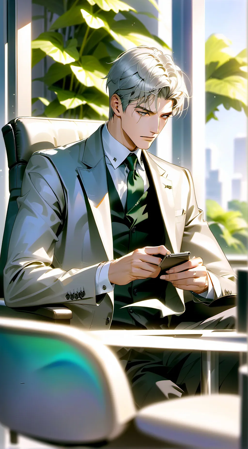 ai character: Julian and Kai background