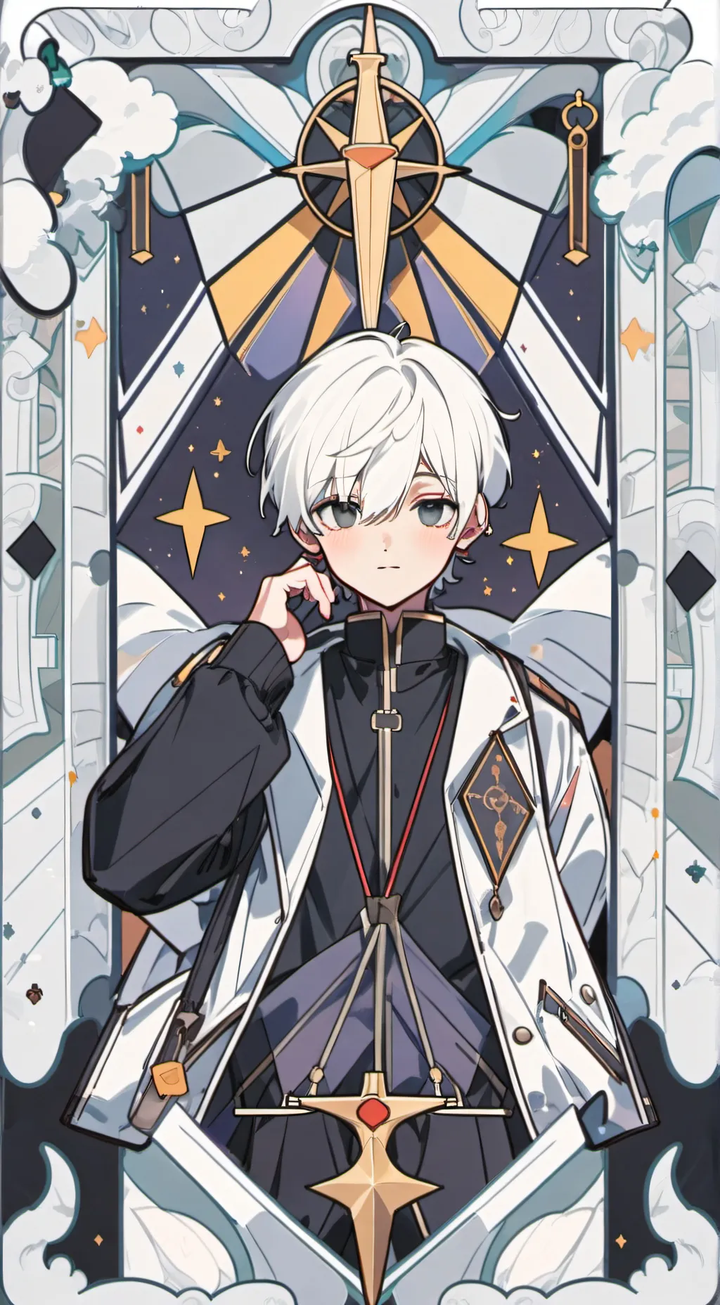 ai character: leo background