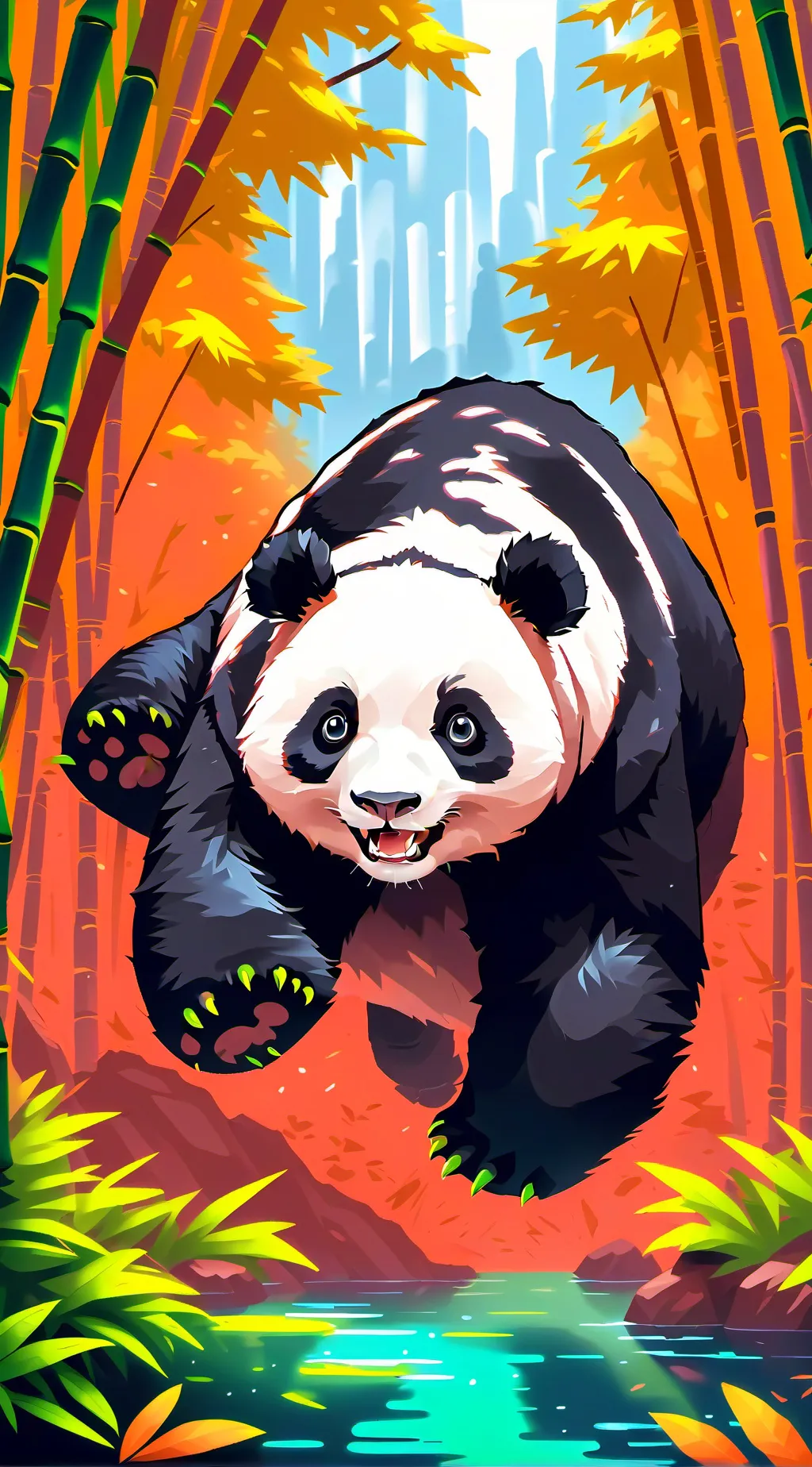 ai character: skz background