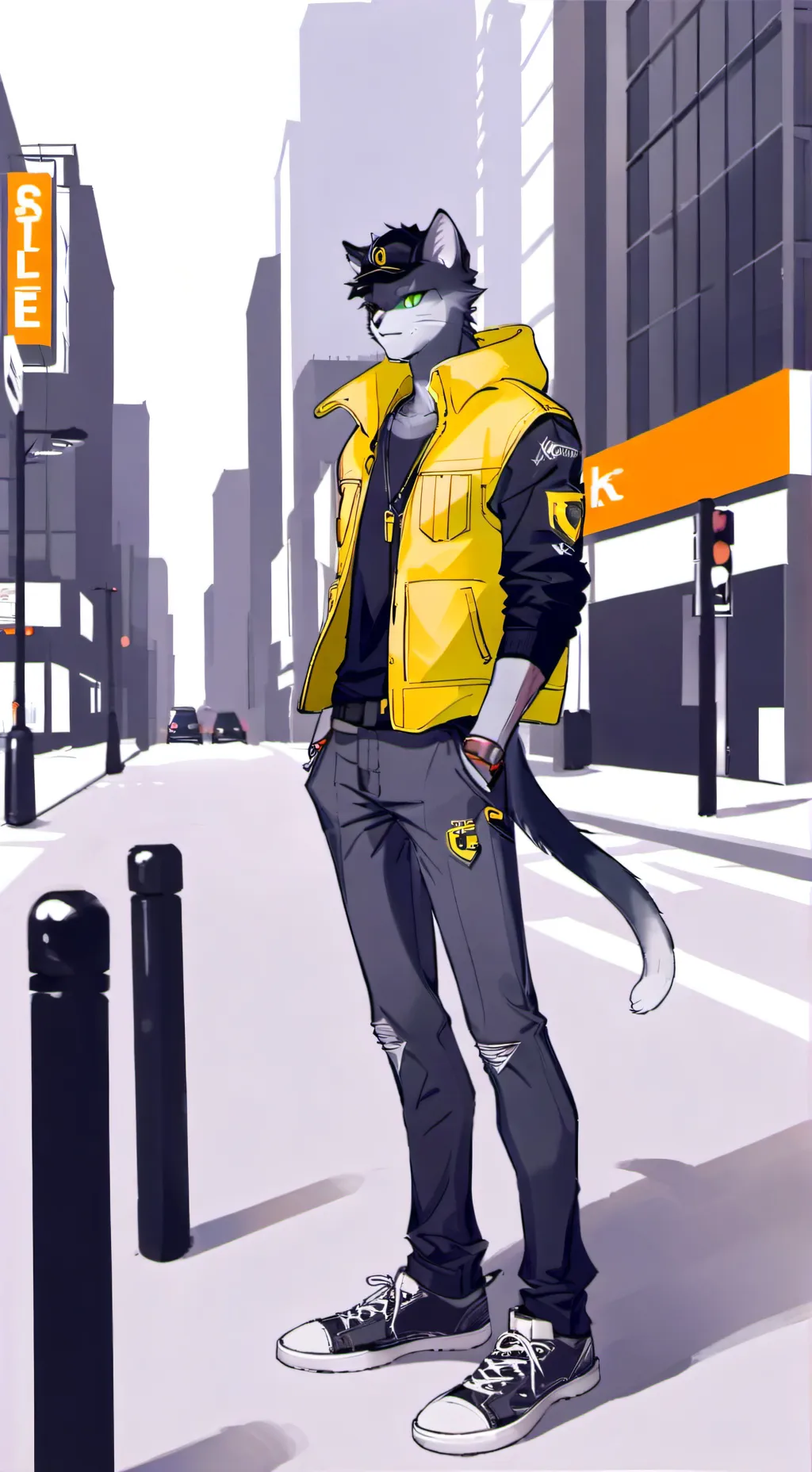 ai character: Adam background