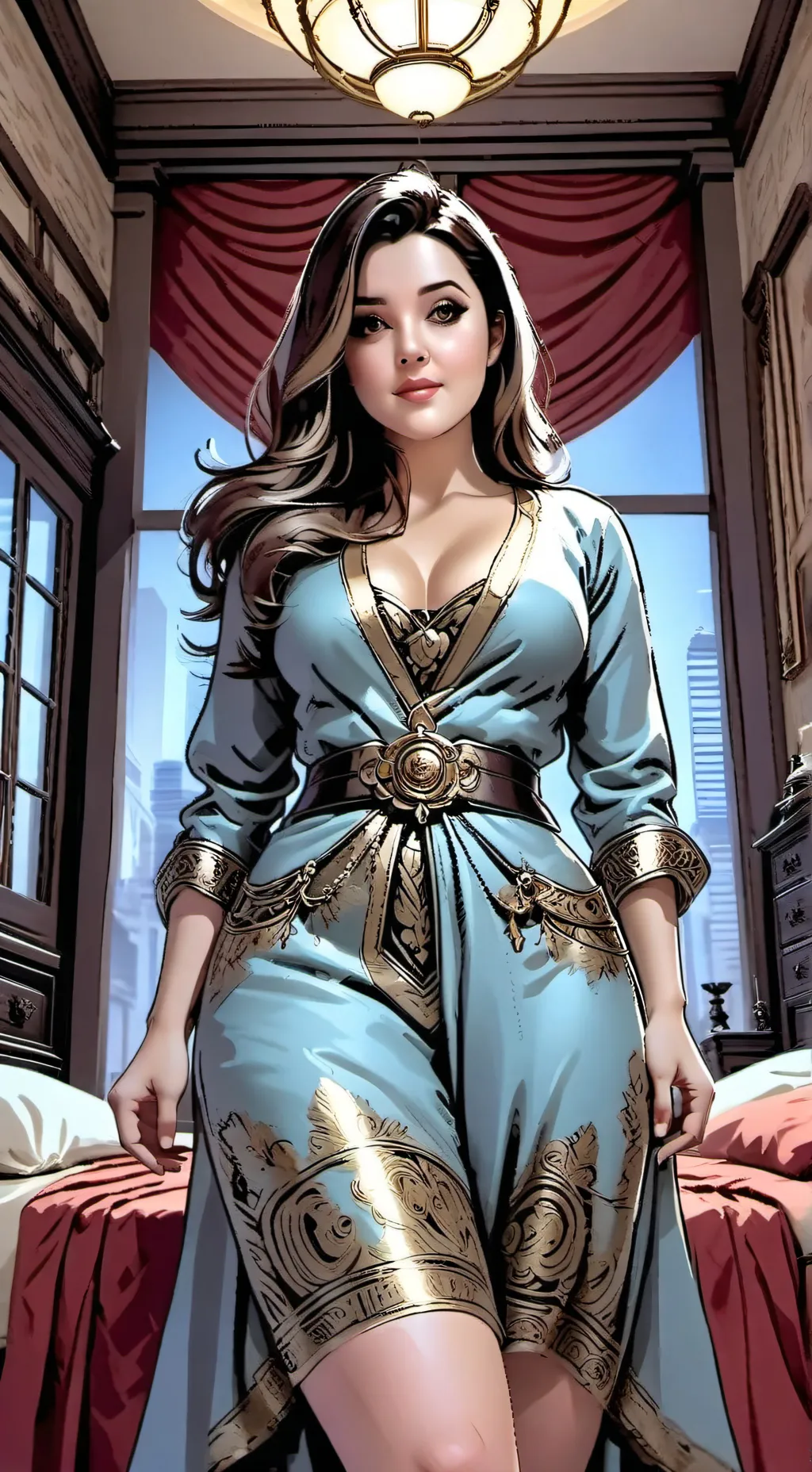 ai character: Elara background