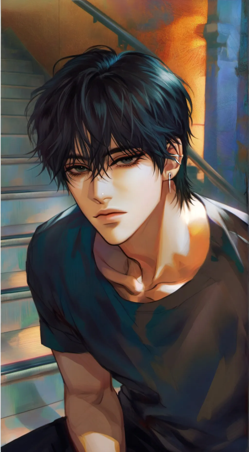 ai character: ♫•♬• 𝑫𝒂𝒎𝒊𝒆𝒏 •♬•♫ background