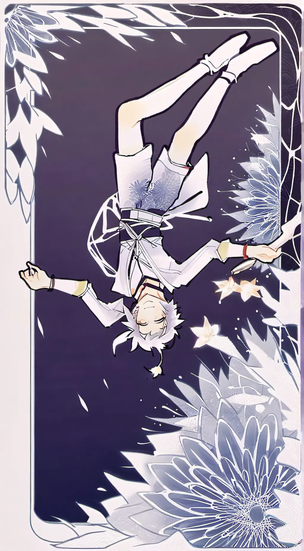 ai character: e er San ji background