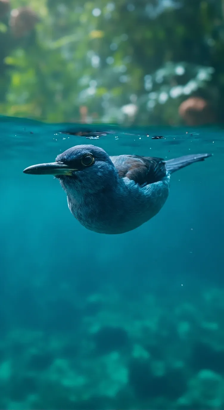 ai character: dumb bird  background