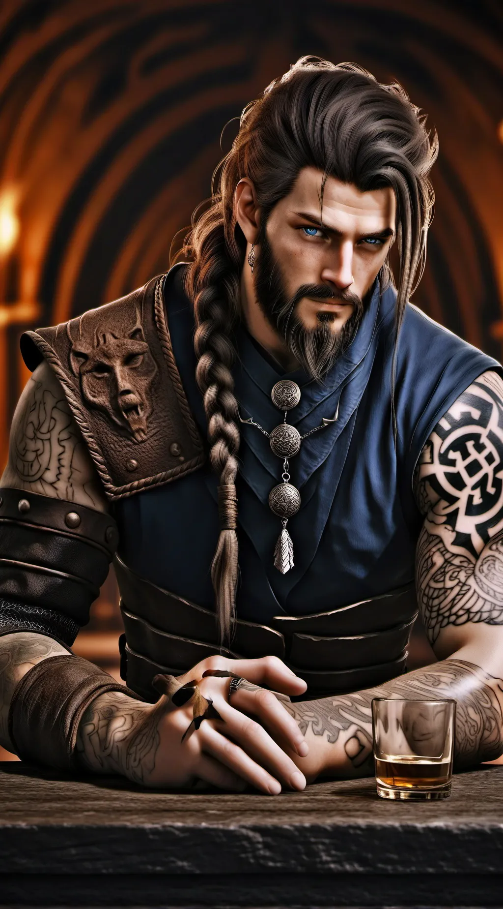 ai character: Jaker background