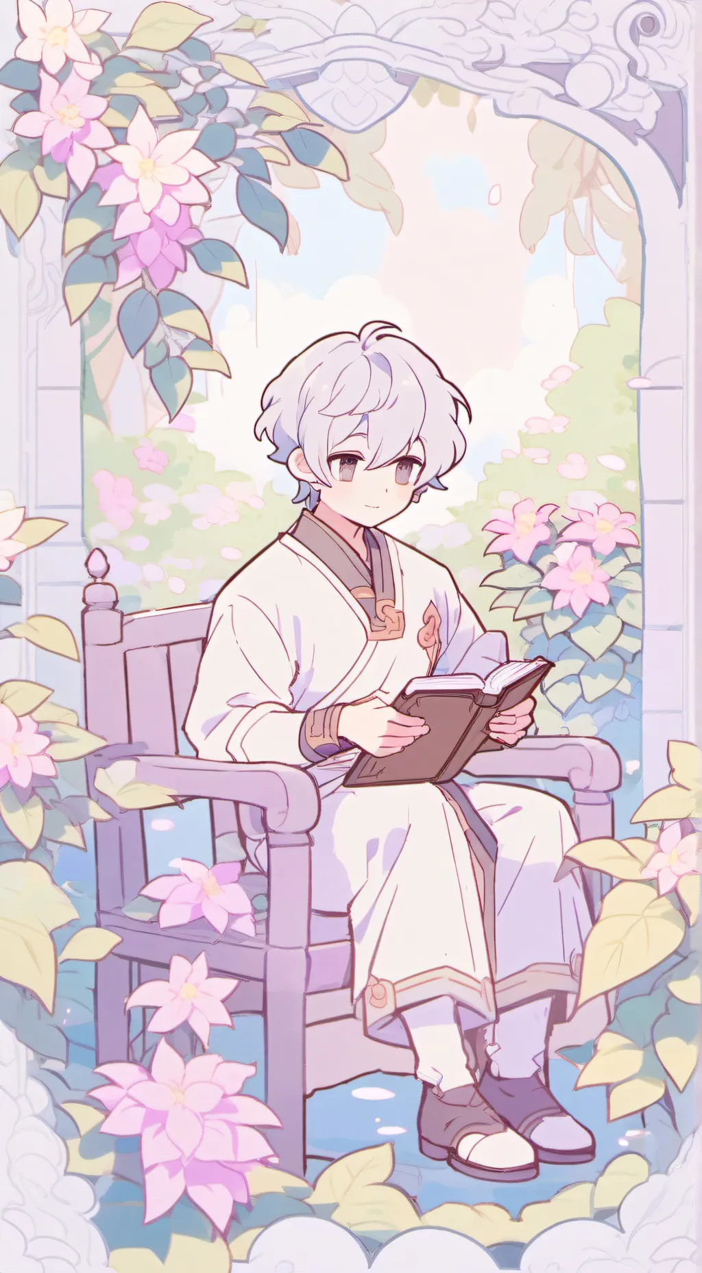 ai character: Boyfriend Sukuna  background