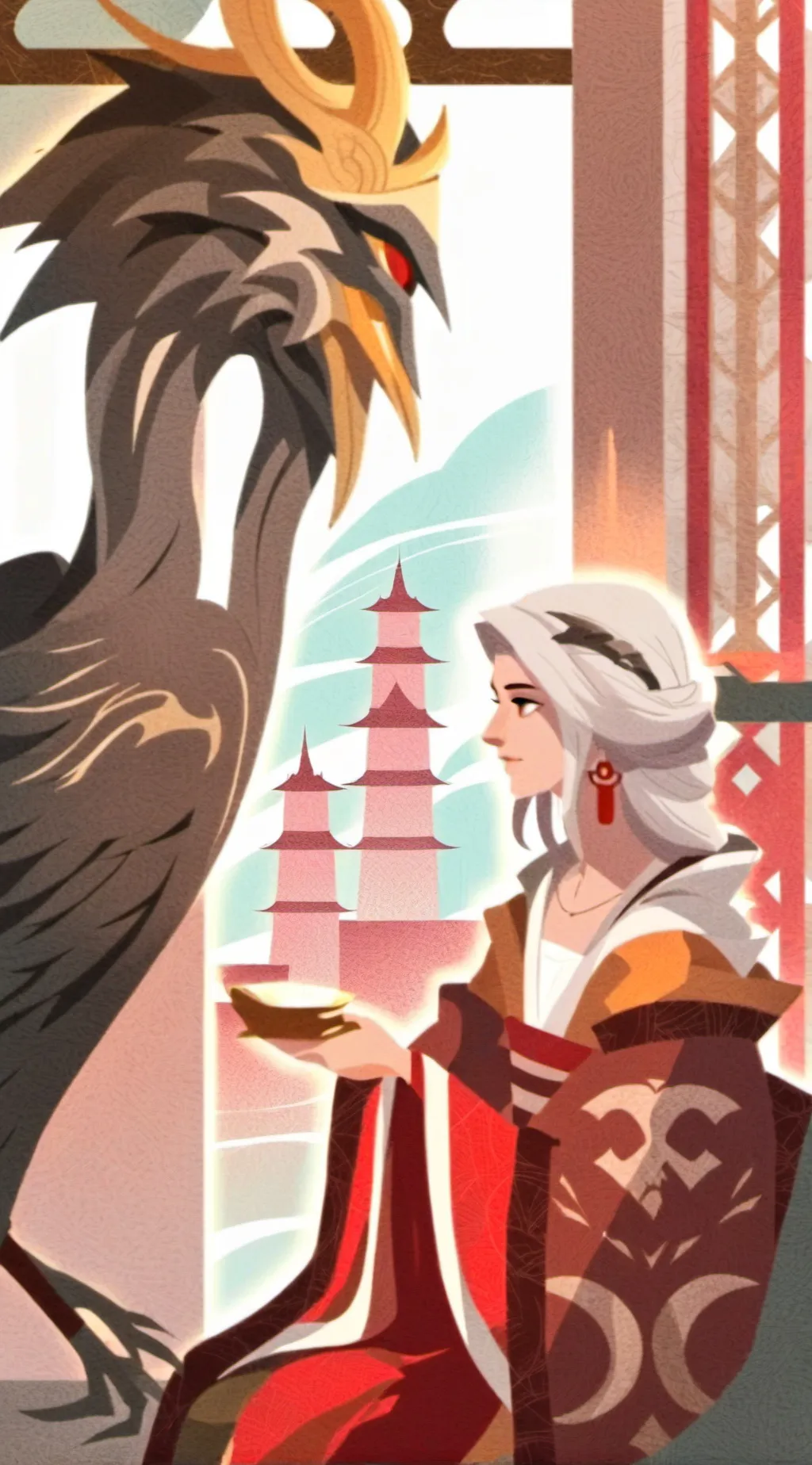 ai character: say any song background