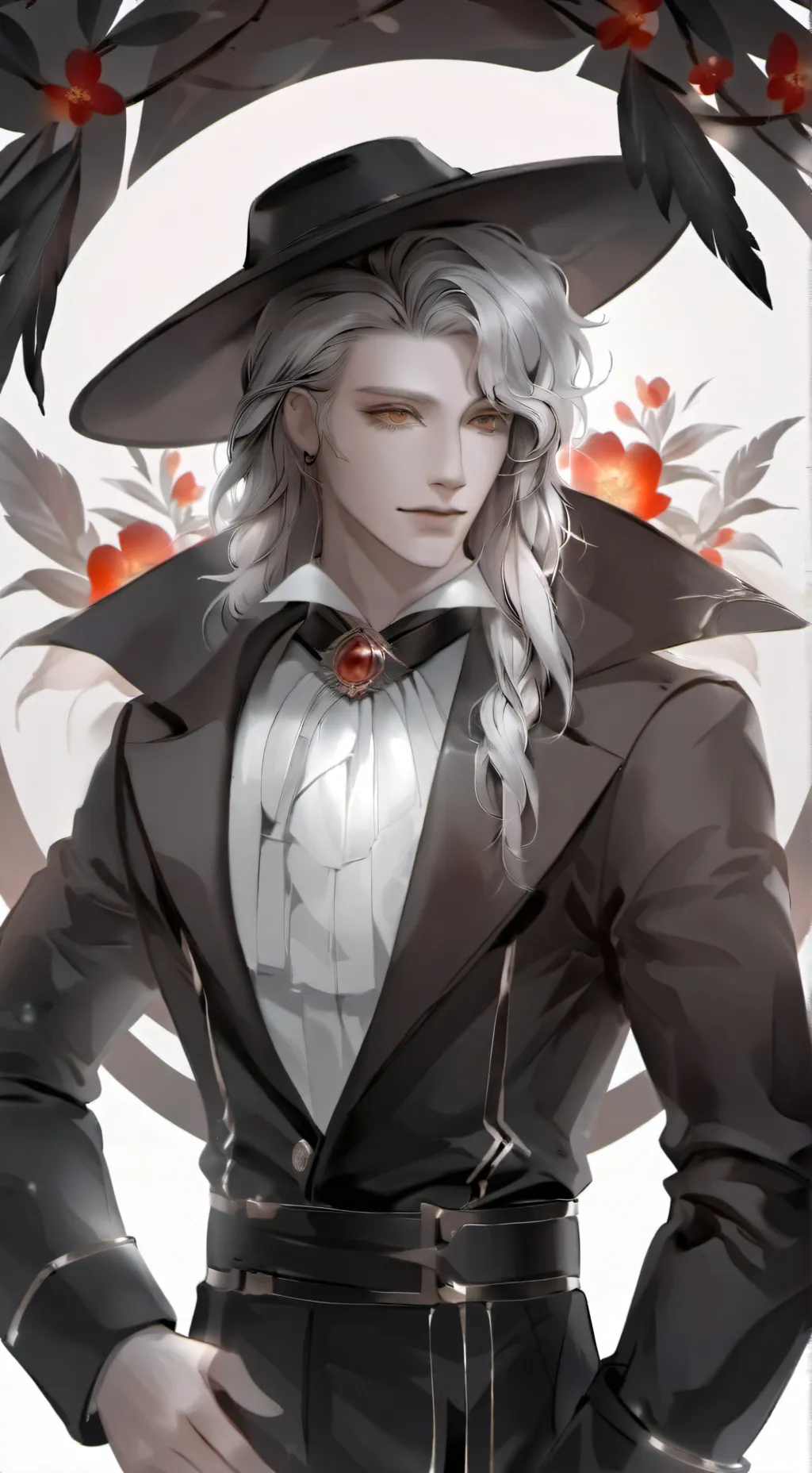 ai character: Atlanta Issac background