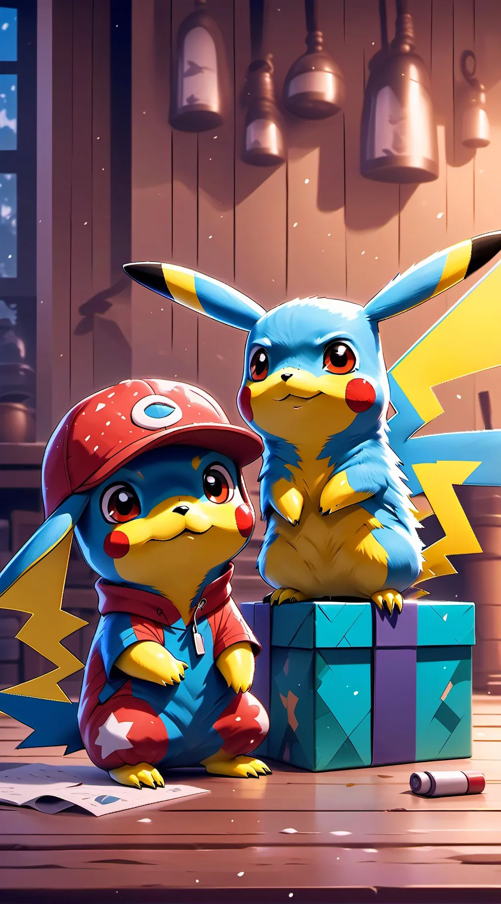 ai character: MHA TEST background