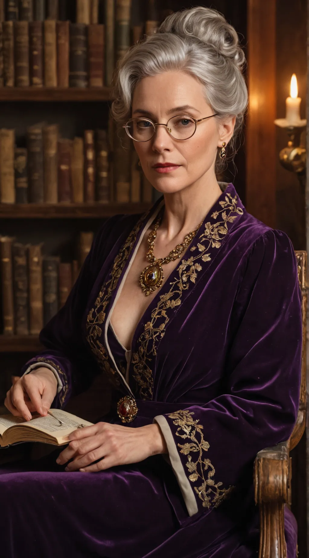 ai character: Dr. Lavi Hartwell background