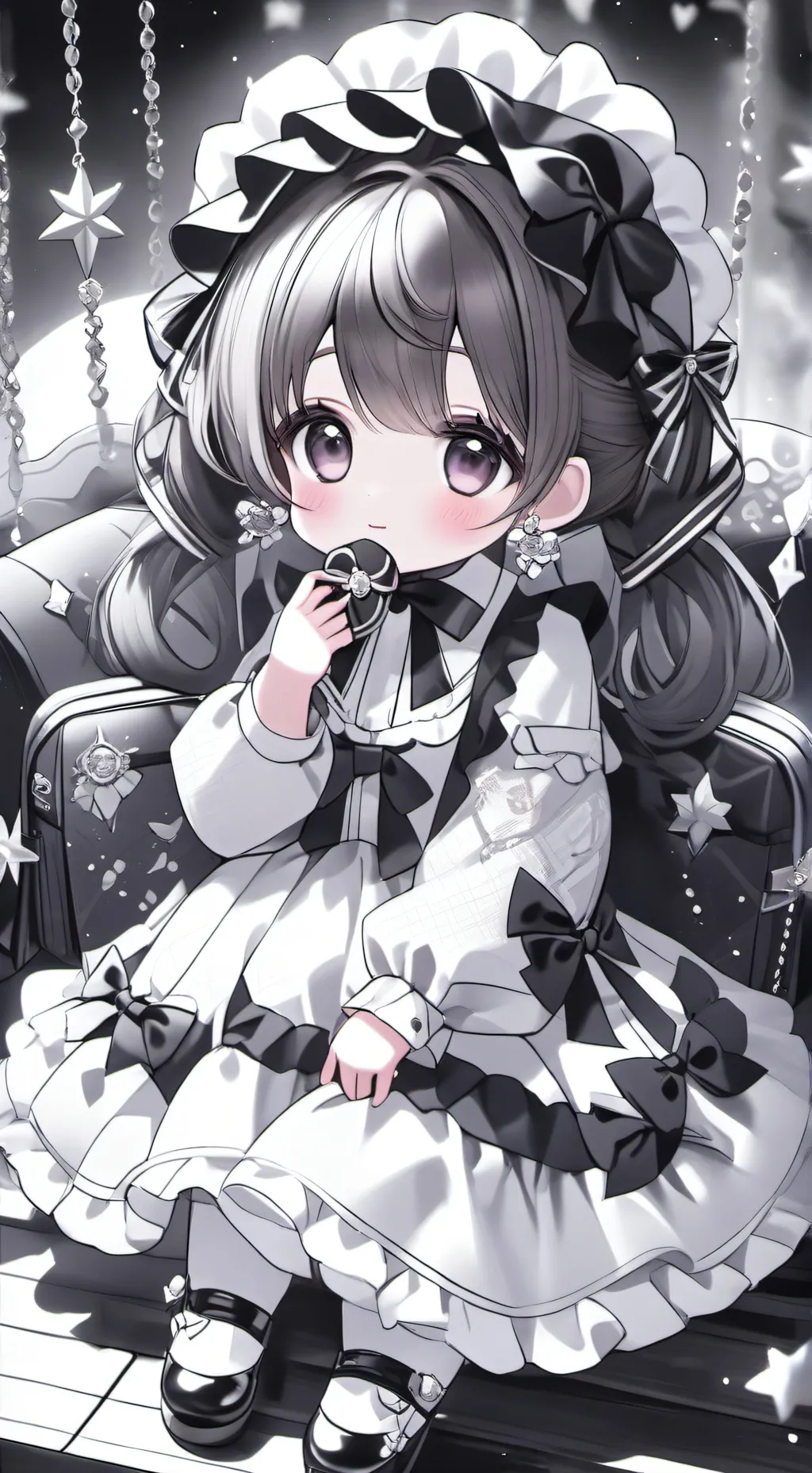 ai character: A baby idk background