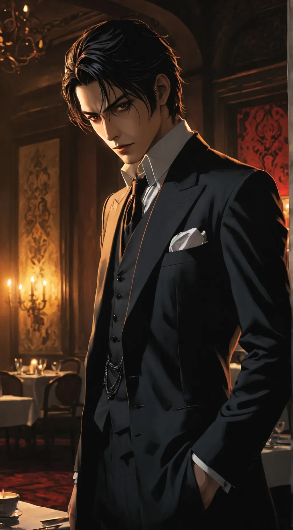 ai character: Lucien background