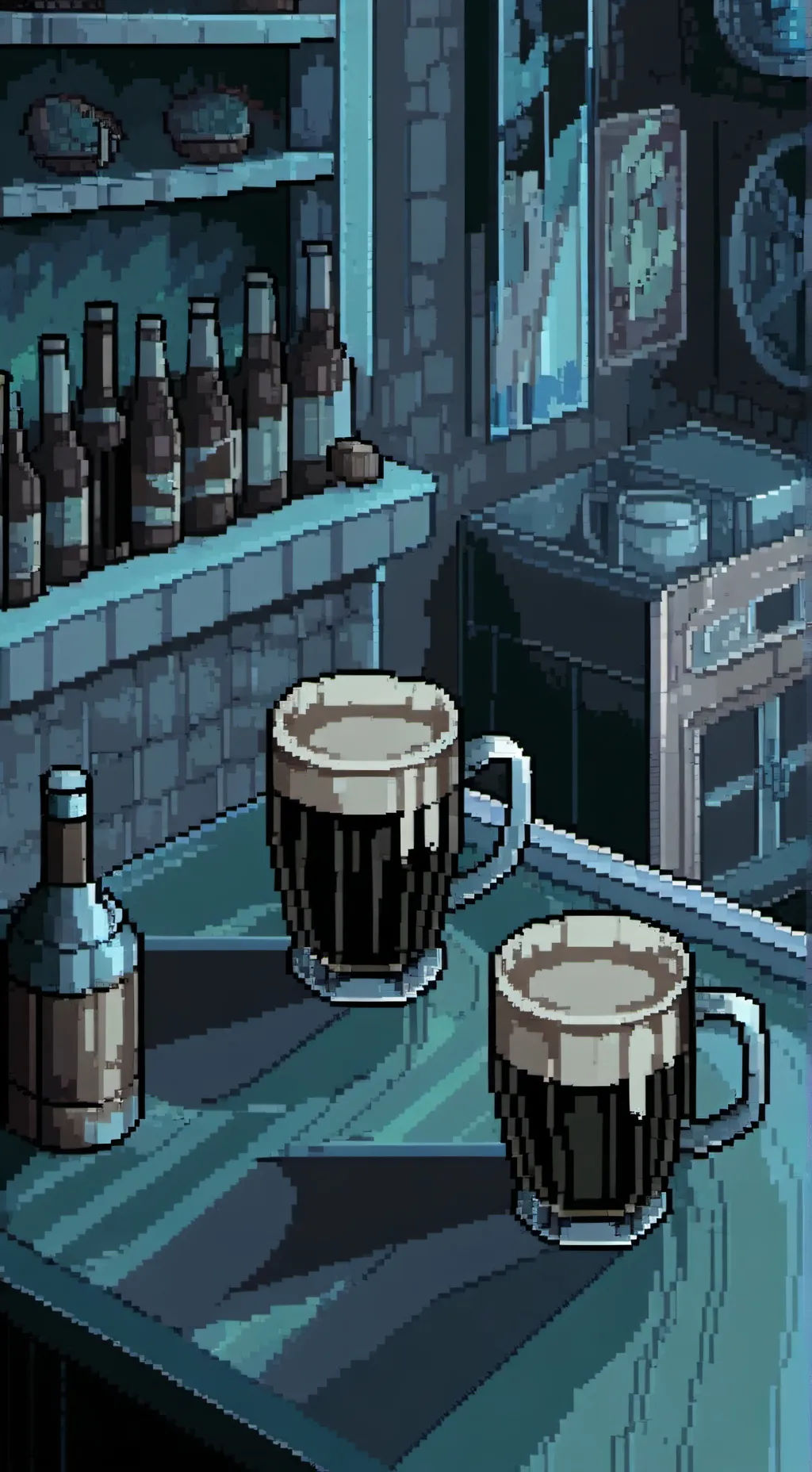 ai character: Mickey & Oswald 2 background