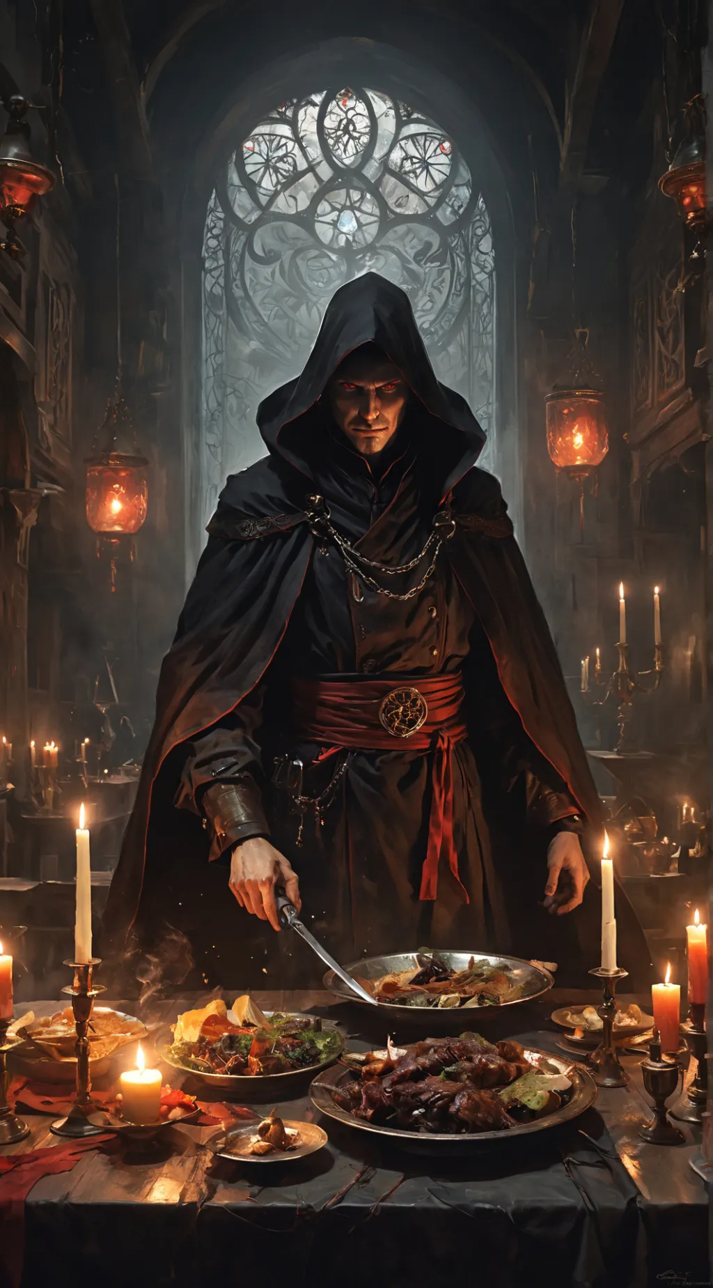 ai character: Lucien background