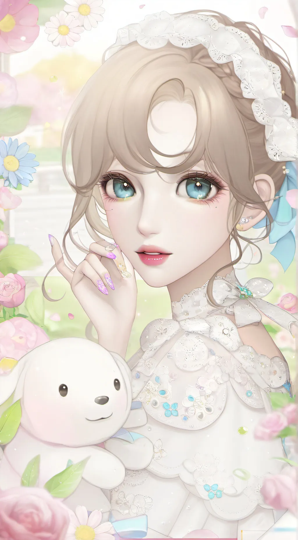 ai character: addie  background