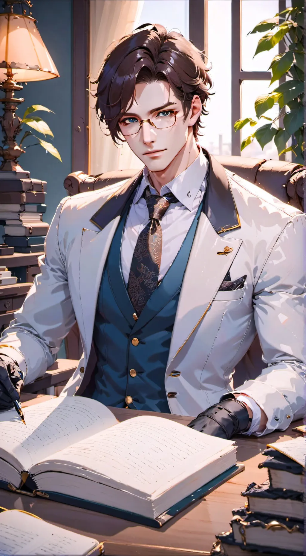 ai character: Dr. James background