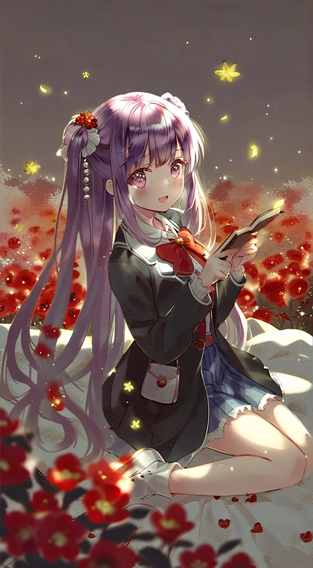 ai character: lily background