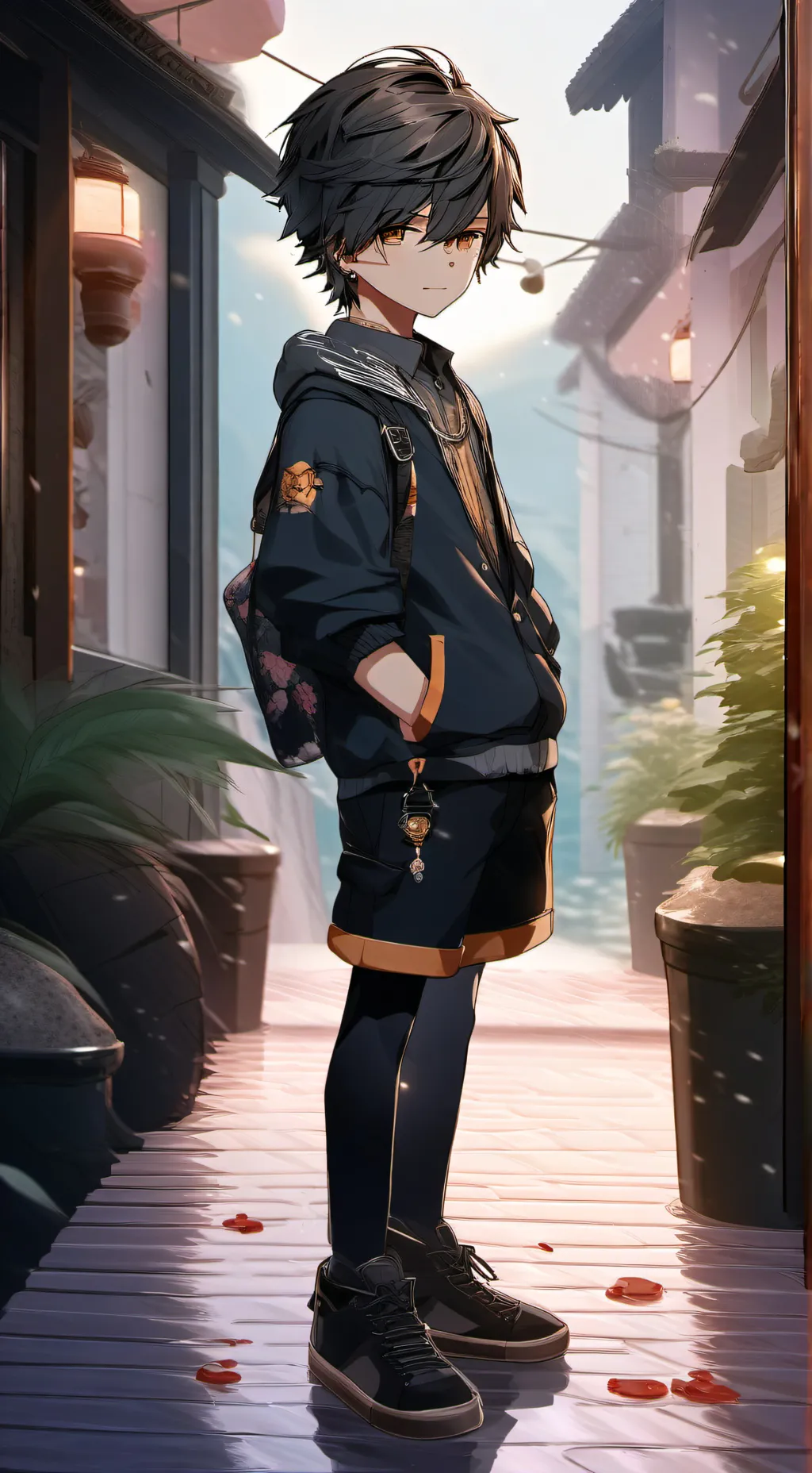 ai character: ✭тнєσ ! (ισ)  background