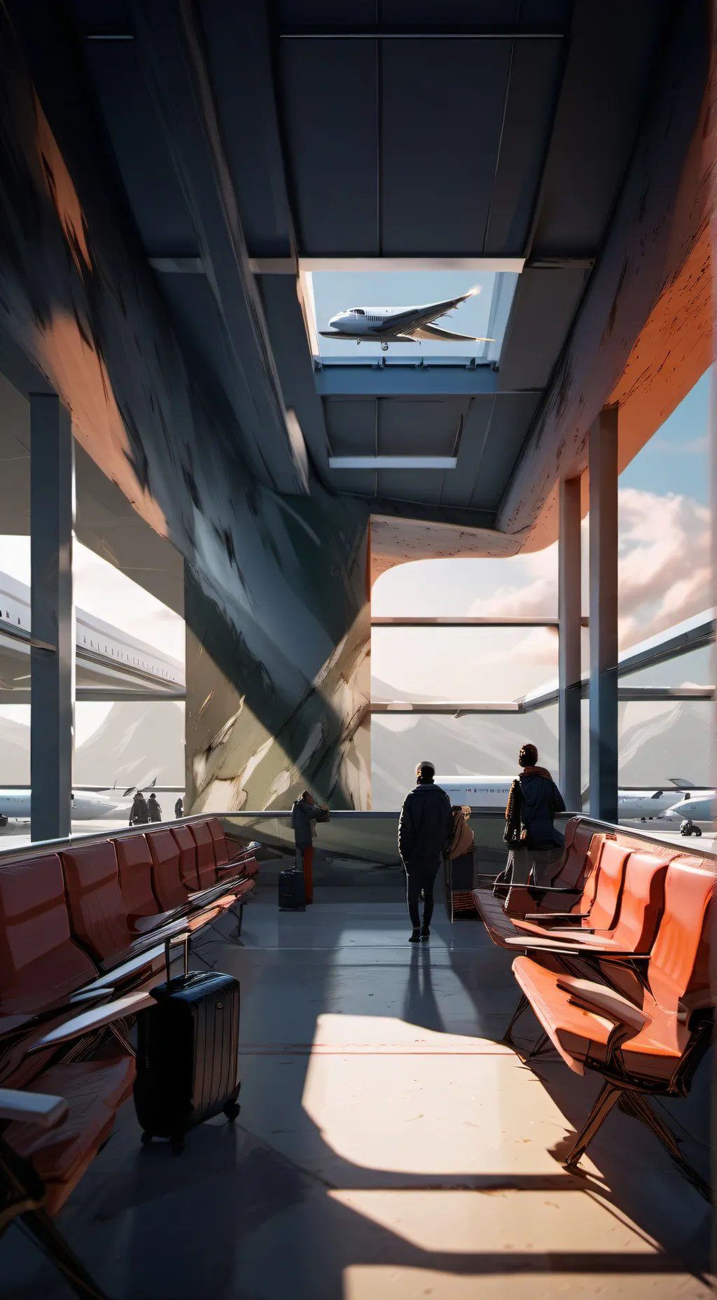 ai character: COD//Vacation background