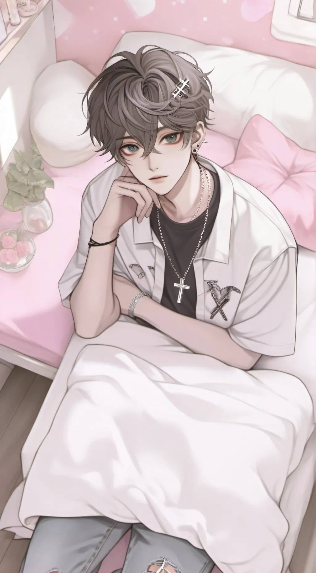 ai character: Kaleb  background