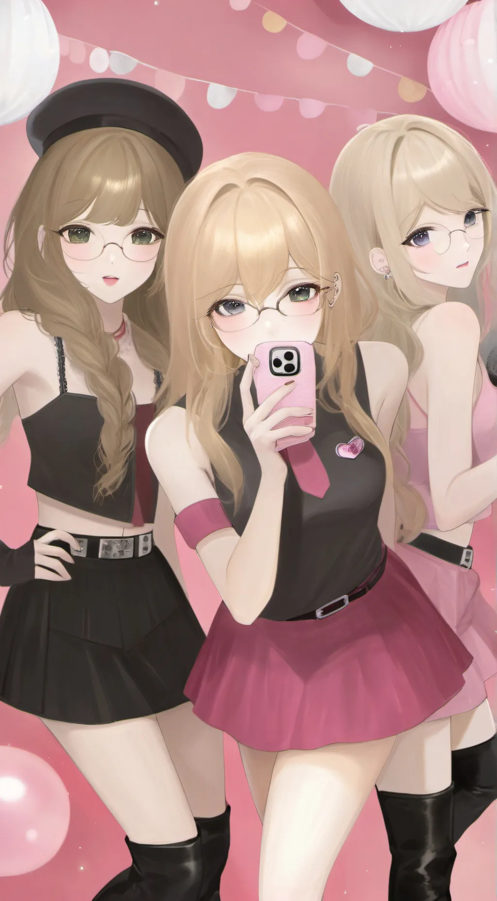 ai character: 🎀the popular girls background