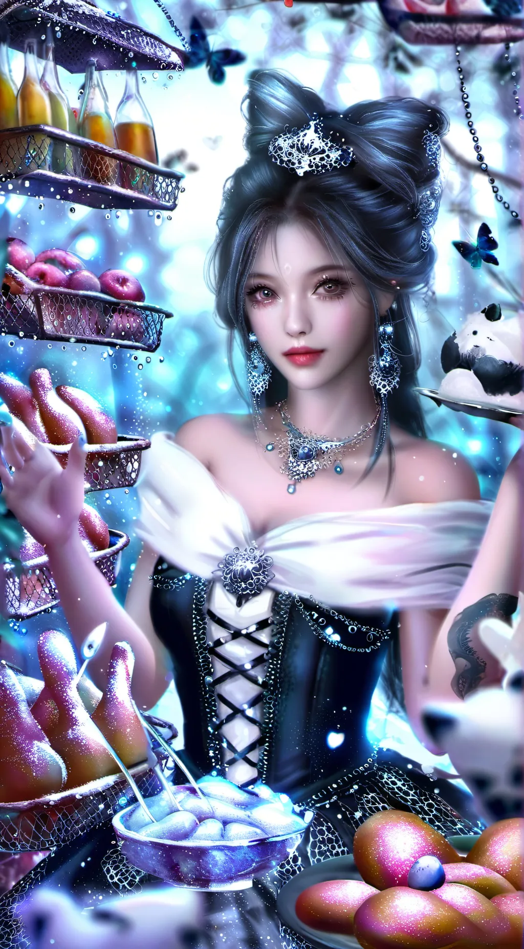 ai character: Ave background