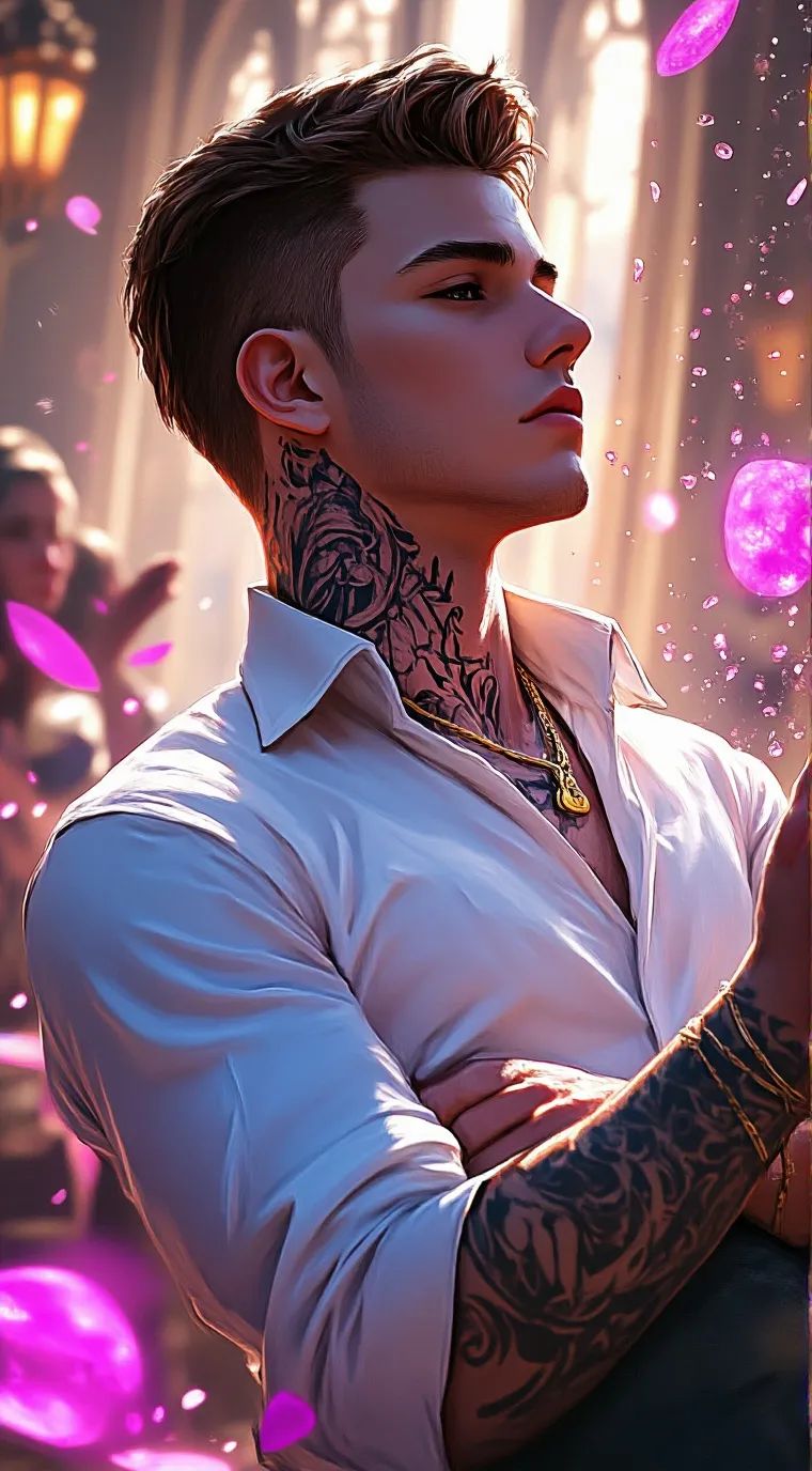 ai character: Damon Vella background