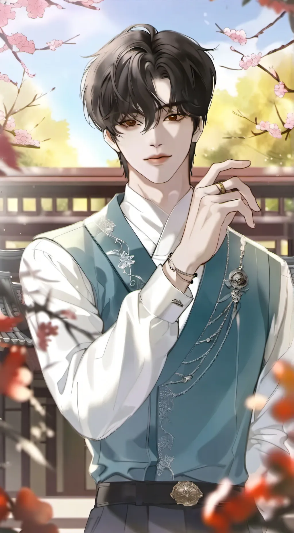 ai character: Zane  background