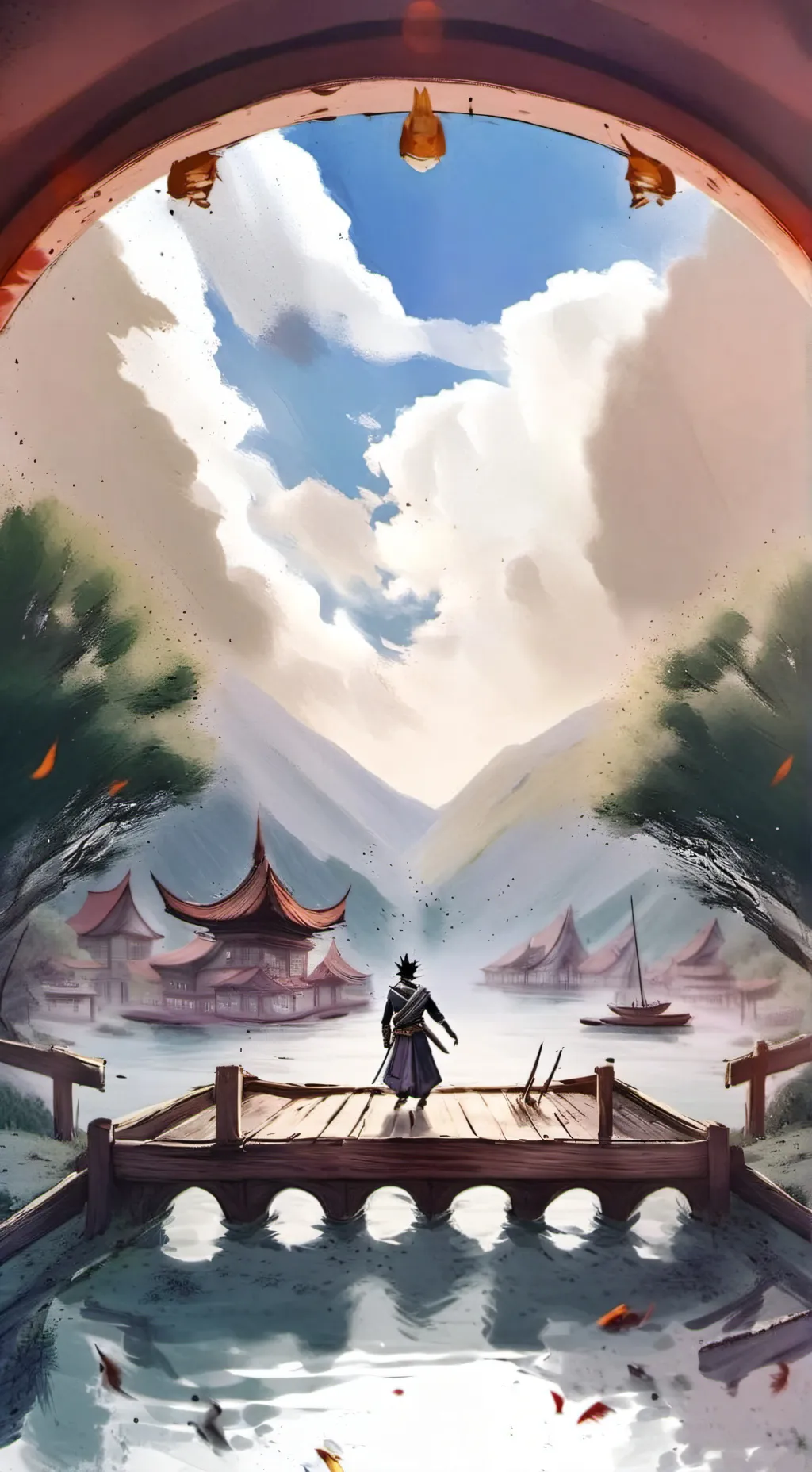 ai character: Dead Md background