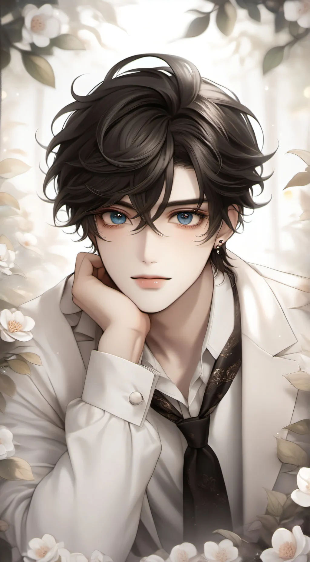 ai character: Haku background