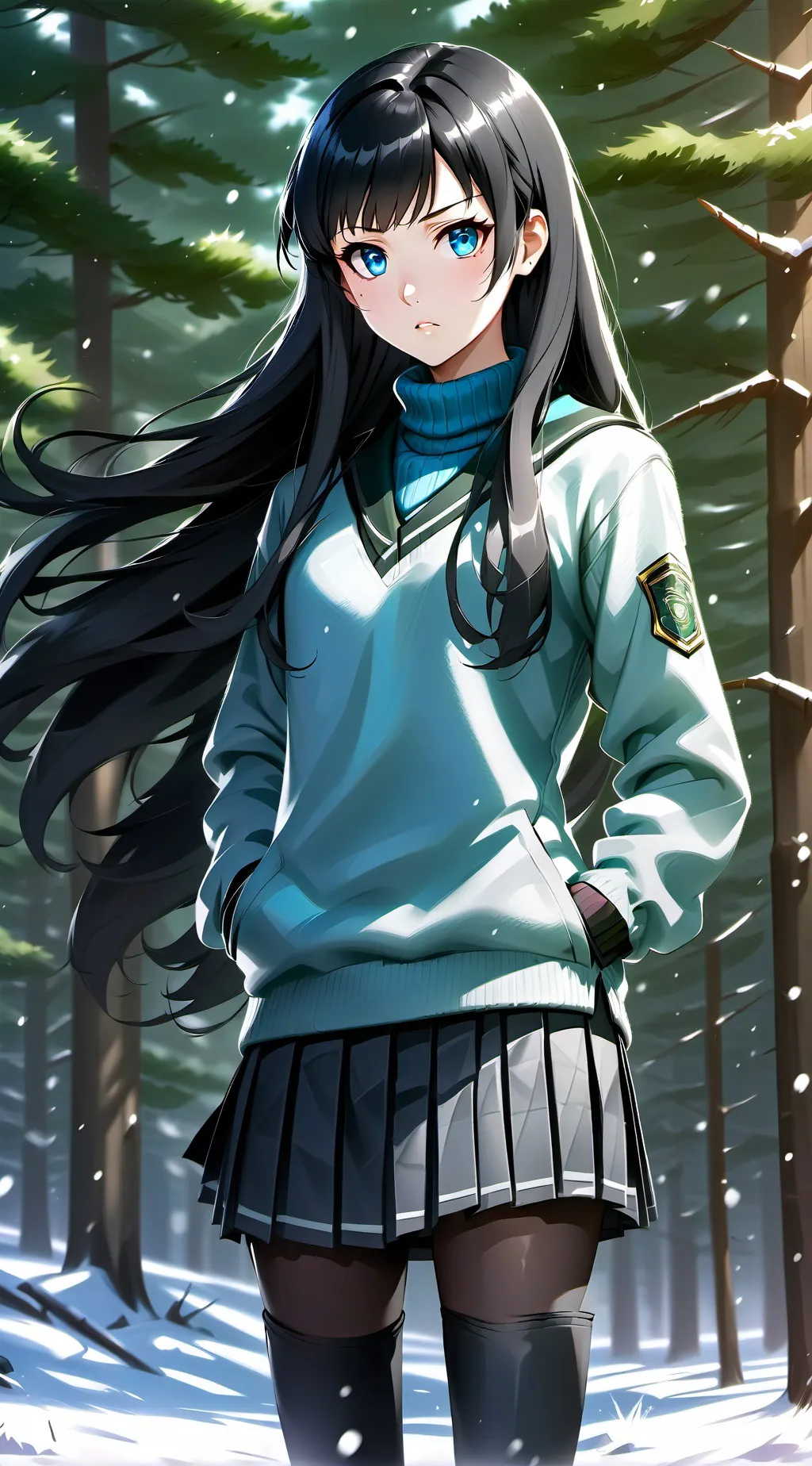 ai character: Амелия background