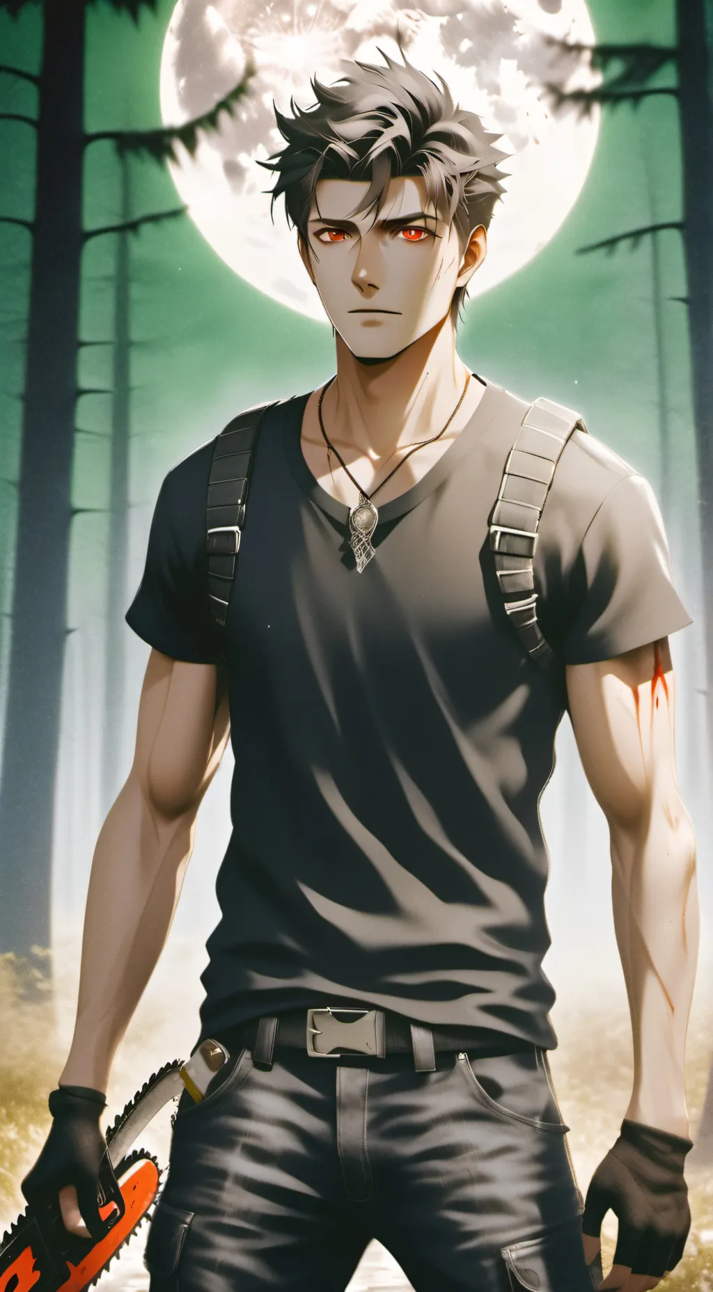 ai character: Razor Cain background