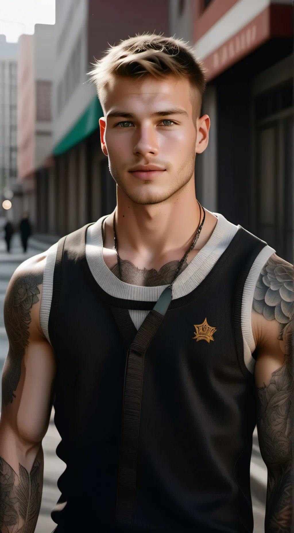 ai character: Winston Claymore background