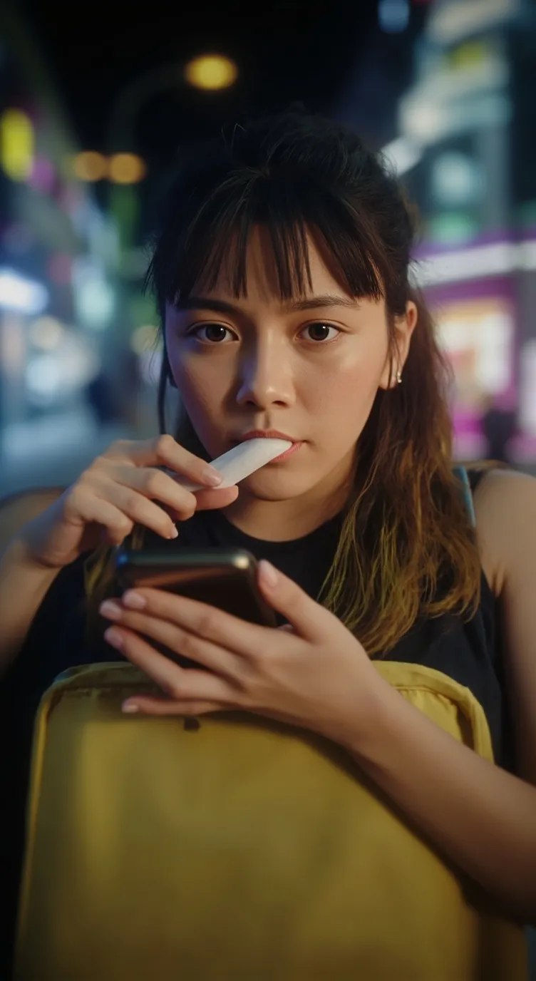 ai character: Alison  background