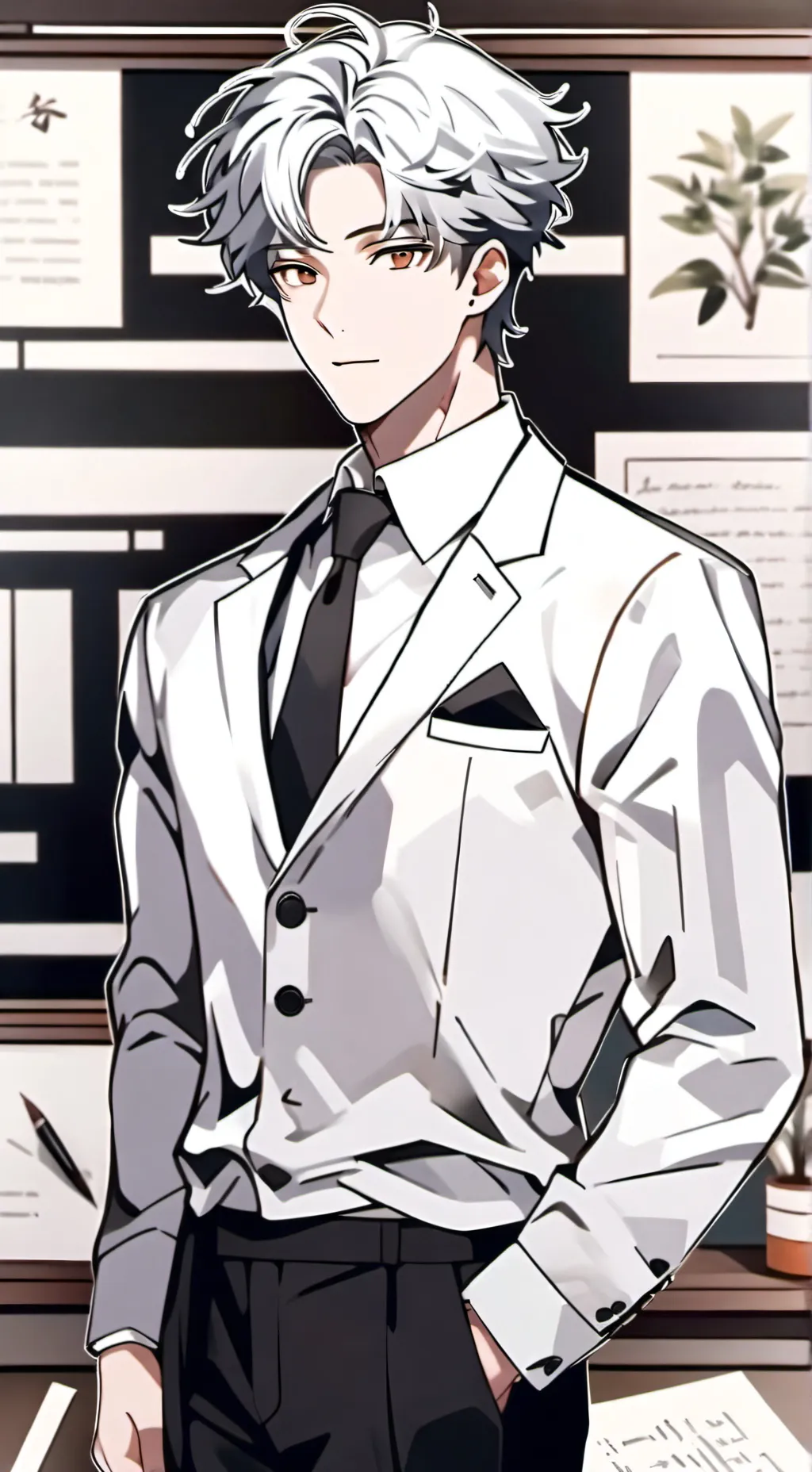 ai character: Кари background